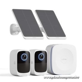   Safemo IP wifi csempekamera szett - SK012 (4K Ultra HD, IP65, mikrofon, hangszóró, 32GB, 6400mAh, SolarP 5W, 24/7)