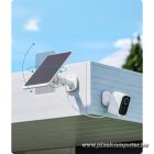 Safemo IP wifi csempekamera szett - SK012 (4K Ultra HD, IP65, mikrofon, hangszóró, 32GB, 6400mAh, SolarP 5W, 24/7)