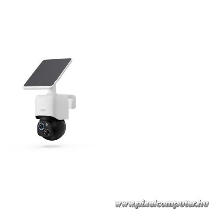 Safemo IP wifi dómkamera - ST1 (4K Ultra HD, 8MP, IP65, mikrofon, hangszóró, 8GB, 13200mAh, SolarP 3W, 24/7)