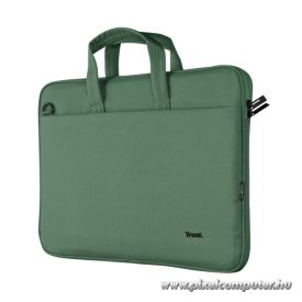   Trust Notebook Táska 16" - Bologna Eco (külön rekeszek; vállpánt; zöld)