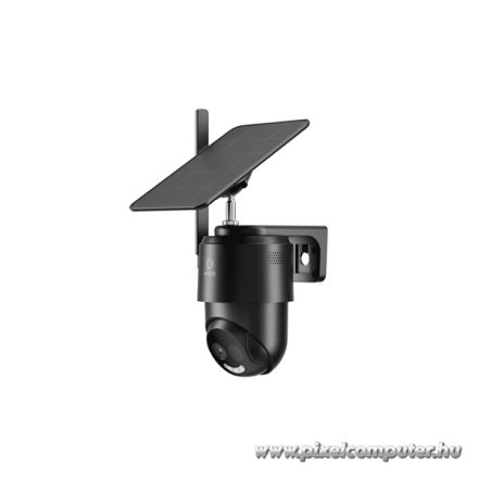 Woox IP 4G PT dómkamera - R4250 (2MP, kültéri, IR10m, 9000mAh, microSD, mikrofon, hangszóró, napelem)