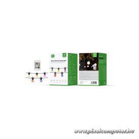   Woox Smart Home Kültéri Party fényfüzér - R5195 (10 RGB+CCT, 9m, távirányító)
