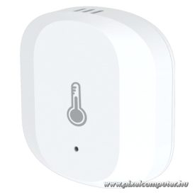   Woox Smart Zigbee Páratartalom és Hőmérséklet Érzékelő - R7048 (1xCR2032, Zigbee 3.0, beltéri)