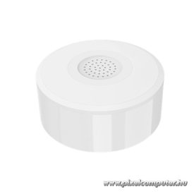   Woox Smart Zigbee Beltéri Sziréna - R7051 (85dB, Zigbee 3.0, 500mAh újratölthető akkumulátor, beltéri)