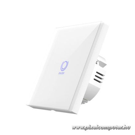 Woox Smart Zigbee Jelzőfényes Fali Kapcsoló - R7063 (Zigbee 3.0, beltéri)