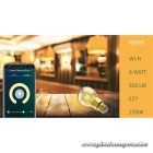 Woox Smart Home Filament LED Izzó - R9078 (E27, 6W, 650 Lumen, 2700K, Wi-Fi, távoli elérés)