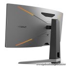 BenQ Monitor 34" - EX3410R (Ívelt, VA, 21:9, 3440x1440, 1ms, 300cd/m2, 2xHDMI, 3xUSB-A, DP, HDR10, 144Hz)