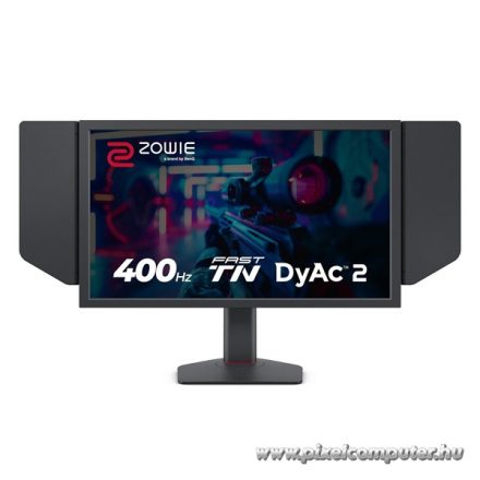 BenQ ZOWIE Monitor 24,1" - XL2566X+ (Fast TN, DyAc 2, 16:9, 1920x1080, 1ms, 320cd/m2, 3xHDMI, DP, mag.áll., 400Hz)