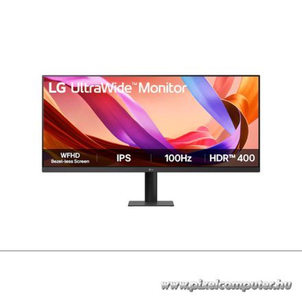 LG Monitor 34" - 34U511A-B (IPS; 21:9; 2560x1080; 5ms; 400cd; 100Hz, HDMI, DP, HDR)