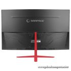 Rampage Monitor 27" - BLAZE BL27R165C  (VA, 165Hz, 1ms, 16:9, 1920x1080, 220cd/m2, HDMI, DP, fekete, FreeSync, ívelt)