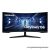 SAMSUNG Monitor 34" - C34G55TWWP (VA, 3440x1440, 21:9, WQHD, 165HZ, 250cd/m2, 1ms, Ívelt)