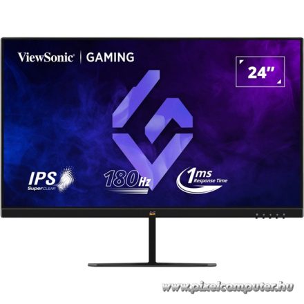 ViewSonic Gamer Monitor 24" - VX2479-HD-PRO (IPS, 16:9, 1920x1080, 180Hz, 1ms, 250cd/m2, 2xHDMI, DP, VESA)