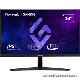   ViewSonic Gamer Monitor 24" - VX24G1-HD (IPS, 16:9, 1920x1080, 180Hz, 1ms, 300cd/m2, 2xHDMI, DP, VESA)