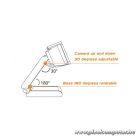 Conceptronic Webkamera - AMDIS02B (2592x1944 képpont, Auto-fókusz, 30 FPS, USB 2.0, univerzális csipesz, mikrofon)