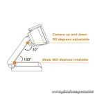 Conceptronic Webkamera - AMDIS06B (2592x1944 képpont, Auto-fókusz, 30 FPS, USB 2.0, univerzális csipesz, mikrofon)