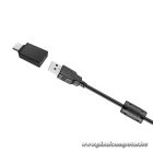 Conceptronic Webkamera - AMDIS07B (3840x2160 képpont, Auto-fókusz, 60 FPS, USB 2.0, univerzális csipesz, mikrofon)