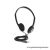 Manhattan Fejhallgató -  Sztereó fejhallgató, 2,2m vezeték, fekete
