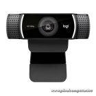 Logitech Webkamera - C922 Pro Stream (1920x1080 képpont, állvány, mikrofon, Full HD, fekete)