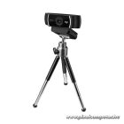 Logitech Webkamera - C922 Pro Stream (1920x1080 képpont, állvány, mikrofon, Full HD, fekete)
