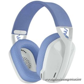   Logitech Fejhallgató - G435 (Vezeték nélküli, Bluetooth, hangerőszabályzó, fehér)