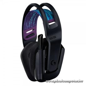   Logitech Fejhallgató - G535 (Vezeték nélküli, Bluetooth, hangerőszabályzó, fekete)