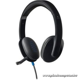   Logitech Fejhallgató - H540 Headset (Vezetékes, USB, mikrofon, hangerőszabályzó, fekete)