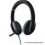 Logitech Fejhallgató - H540 Headset (Vezetékes, USB, mikrofon, hangerőszabályzó, fekete)