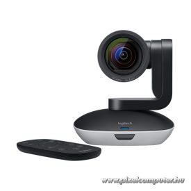   Logitech Webkamera - PTZ Pro 2 Camera (1980x1080 képpont, 90°-os látótér, mikrofon Full HD, fekete)