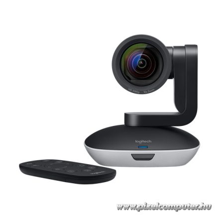 Logitech Webkamera - PTZ Pro 2 Camera (1980x1080 képpont, 90°-os látótér, mikrofon Full HD, fekete)