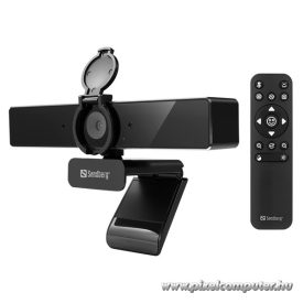 Sandberg Webkamera - USB-C/A Webcam Pro Remote 4K