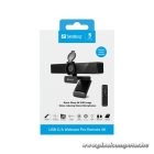 Sandberg Webkamera - USB-C/A Webcam Pro Remote 4K