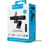 Sandberg Webkamera - USB-C/A Webcam Pro Remote 4K