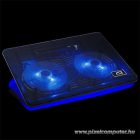 Advance Notebook Hűtőpad 15"-ig - AIRSTREAM 15 (Max.: 15", 2x125mm, 1500rpm, 1xUSB2.0, fekete)