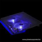 Advance Notebook Hűtőpad 15"-ig - AIRSTREAM 15 (Max.: 15", 2x125mm, 1500rpm, 1xUSB2.0, fekete)