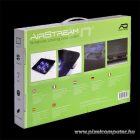 Advance Notebook Hűtőpad 17"-ig - AIRSTREAM 17 (Max.: 17", 4x80mm, 1500rpm, 1xUSB2.0, fekete)