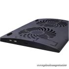 Advance Notebook Hűtőpad 19"-ig - AIRSTREAM 19 (Max.: 19", 2x150mm, 1000rpm, 1xUSB2.0, fekete)