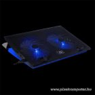 Advance Notebook Hűtőpad 19"-ig - AIRSTREAM 19 (Max.: 19", 2x150mm, 1000rpm, 1xUSB2.0, fekete)