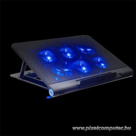   Advance Notebook Hűtőpad 18"-ig - AIRSTREAM 18 (Max.: 18", 6x80mm, 2000rpm, 1xUSB2.0, fekete)