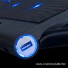 Advance Notebook Hűtőpad 18"-ig - AIRSTREAM 18 (Max.: 18", 6x80mm, 2000rpm, 1xUSB2.0, fekete)