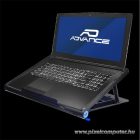 Advance Notebook Hűtőpad 18"-ig - AIRSTREAM 18 (Max.: 18", 6x80mm, 2000rpm, 1xUSB2.0, fekete)