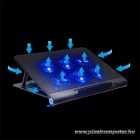 Advance Notebook Hűtőpad 18"-ig - AIRSTREAM 18 (Max.: 18", 6x80mm, 2000rpm, 1xUSB2.0, fekete)