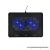 Bluestork Notebook Hűtőpad 17"-ig - NB-COOLER-ONE (LED, 2xUSB-A)