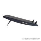 Conceptronic Notebook Hűtőpad 17"-ig - THANA02B (USB, 2x12,5cm, állítható magasság, csúszásmentes, fekete)