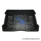 Conceptronic Notebook Hűtőpad 15,6"-ig - THANA05B (USB, 1x12,5cm, állítható magasság, csúszásmentes, fekete)