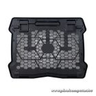 Conceptronic Notebook Hűtőpad 15,6"-ig - THANA05B (USB, 1x12,5cm, állítható magasság, csúszásmentes, fekete)