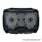 Conceptronic Notebook Hűtőpad 17"-ig - THANA07B (USB, 2x12,5cm, állítható magasság, csúszásmentes, fekete)