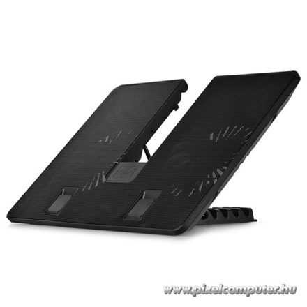 DeepCool Notebook Hűtőpad 15,6"-ig - U PAL (26.3dB; max. 156,68 m3/h; 2x14cm, USB3.0)