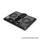 DeepCool Notebook Hűtőpad 15,6"-ig - U PAL (26.3dB; max. 156,68 m3/h; 2x14cm, USB3.0)