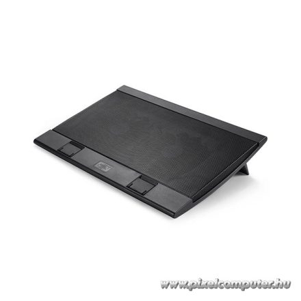 DeepCool Notebook Hűtőpad 17"-ig - WIND PAL FS (21,5-26,5dB; max. 195,38 m3/h; 2x14cm, 2xUSB2.0)