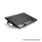 DeepCool Notebook Hűtőpad 17"-ig - WIND PAL FS (21,5-26,5dB; max. 195,38 m3/h; 2x14cm, 2xUSB2.0)